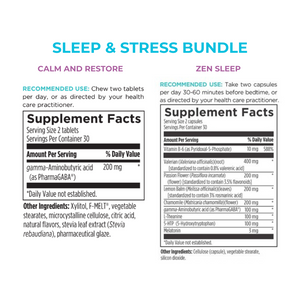 Sleep & Stress Bundle