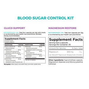 Blood Sugar Control Kit