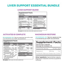 Load image into Gallery viewer, Liver Support Essentials Bundle