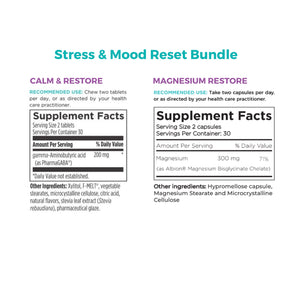 Stress and Mood Reset Bundle