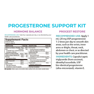 Progesterone Support Kit